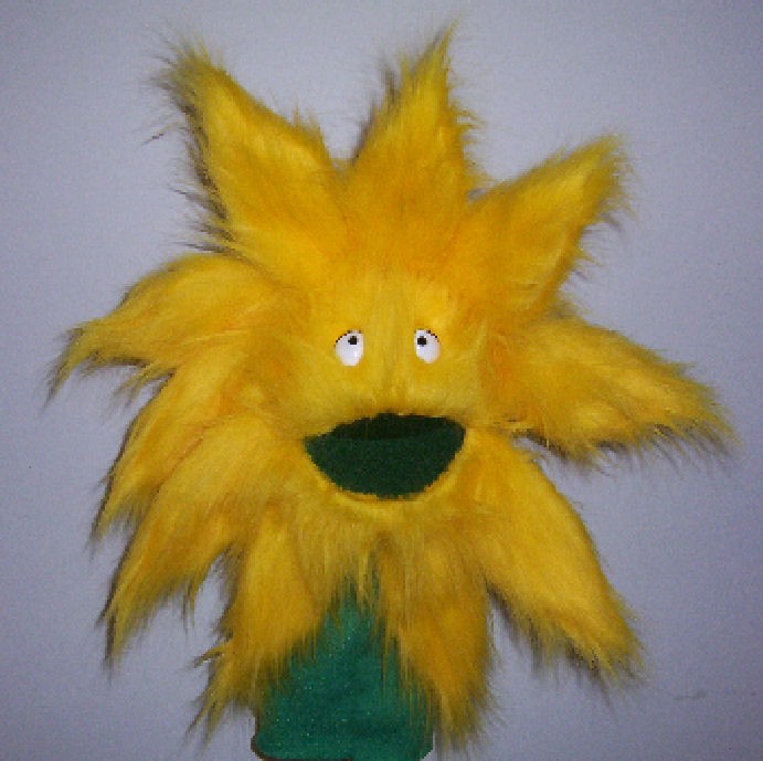 Dandelion Flower Puppet