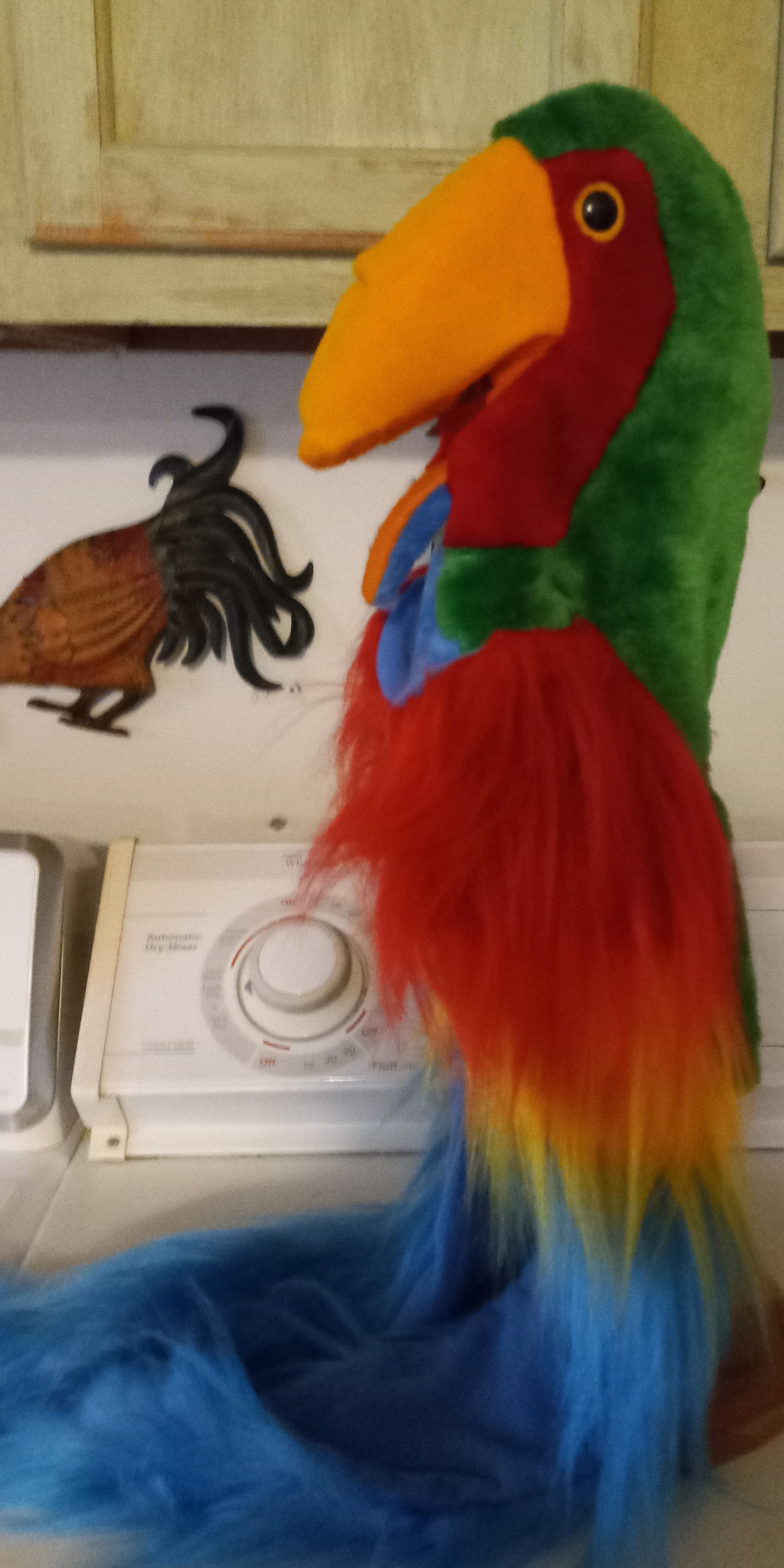 huggyparrotpuppet