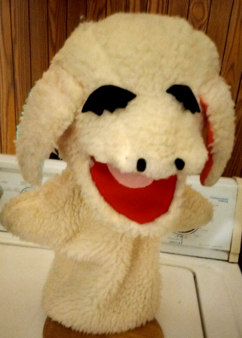 Lamb puppet used