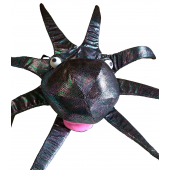 purple octopus puppet