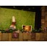 Bread puppet on stage 